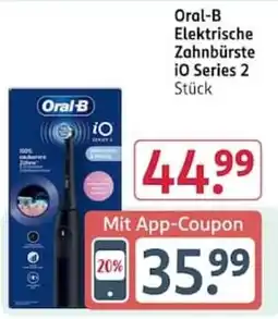 Rossmann Oral-B Elektrische Zahnbürste iO Series 2 Angebot