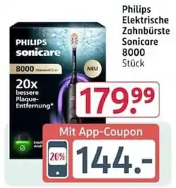 Rossmann Philips Elektrische Zahnbürste Sonicare 8000 Angebot