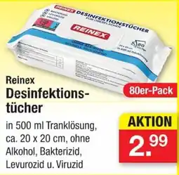 Zimmermann Reinex Desinfektions-tücher Angebot