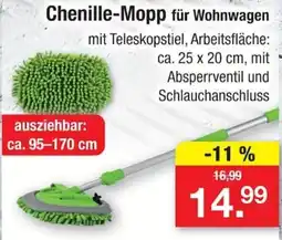 Zimmermann Chenille-Mopp für Wohnwagen Angebot
