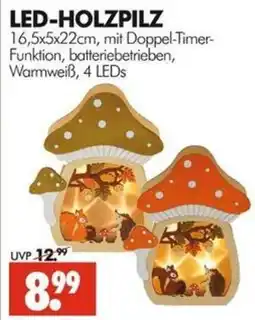 Wreesmann LED-HOLZPILZ Angebot