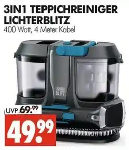 Wreesmann 3IN1 TEPPICHREINIGER LICHTERBLITZ Angebot