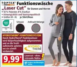 Norma TOPOTEX® Funktionswäsche "Laser Cut" Angebot