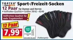 Norma TOPTEX Sport-/Freizeit-Socken Angebot
