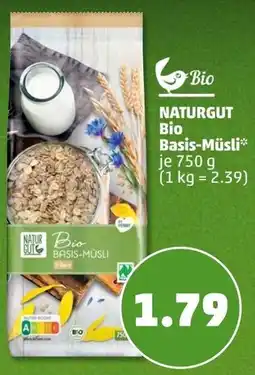 PENNY NATURGUT Bio Basis-Müsli Angebot