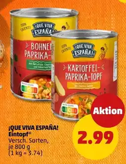 PENNY ¡QUE VIVA ESPAÑA! Eintopf Angebot