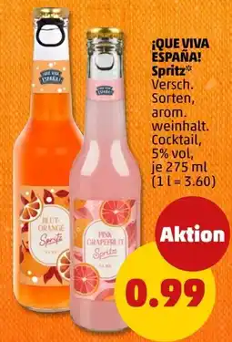 PENNY QUE VIVA ESPAÑA! Spritz Angebot