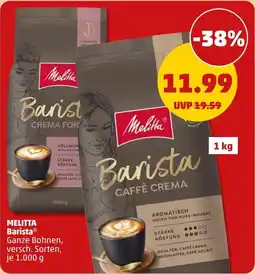 PENNY Melitta Barista Caffè Crema Angebot