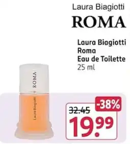 Rossmann Laura Biagiotti Roma Eau de Toilette Angebot