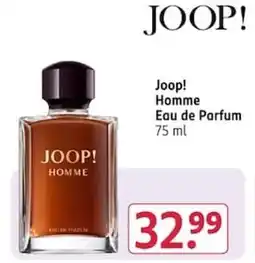 Rossmann Joop! Homme Eau de Parfum Angebot
