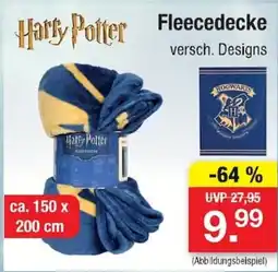 Zimmermann Harry Potter Fleecedecke Angebot