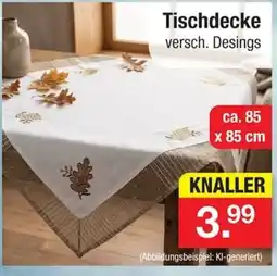 Zimmermann Tischdecke versch. Desings Angebot