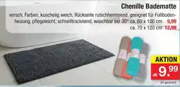 Zimmermann Chenille Badematte Angebot