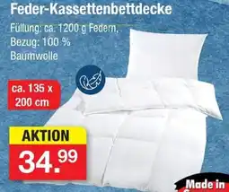 Zimmermann Feder-Kassettenbettdecke Angebot