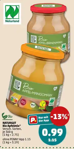 PENNY NATURGUT Bio Apfelmix Angebot