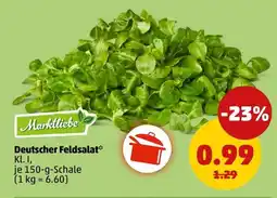 PENNY Markt liebe Deutscher Feldsalat Angebot
