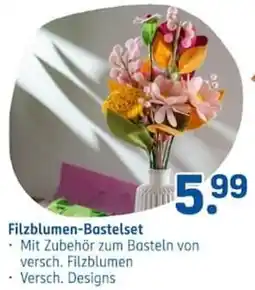 Rossmann Filzblumen-Bastelset Angebot