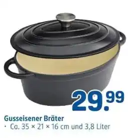 Rossmann Gusseisener Bräter Angebot