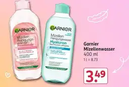 Rossmann Garnier Mizellenwasser Angebot