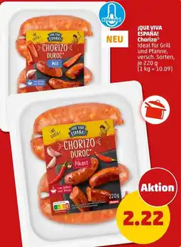 PENNY ¡QUE VIVA ESPAÑA! Chorizo Angebot