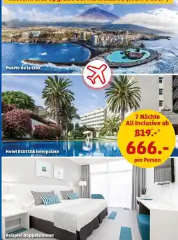 PENNY Hotel BLUESEA Interpalace Angebot