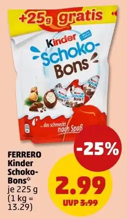PENNY FERRERO Kinder Schoko-Bons Angebot