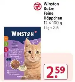 Rossmann Winston Katze Feine Häppchen Angebot