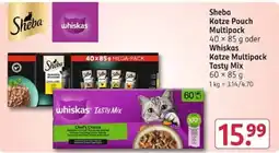 Rossmann Sheba Katze Pouch Multipack Angebot