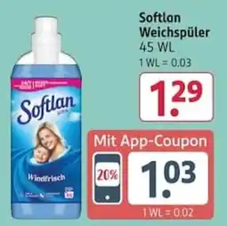 Rossmann Softlan Weichspüler Angebot