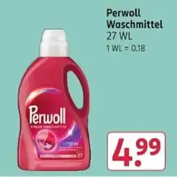 Rossmann Perwoll Waschmittel Angebot