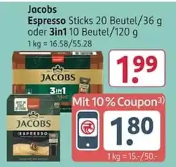Rossmann Jacobs Espresso Sticks Angebot