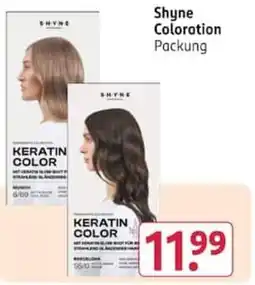 Rossmann Shyne Keratin Color Angebot