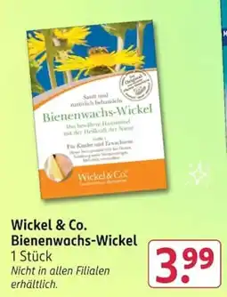 Rossmann Wickel & Co. Bienenwachs-Wickel Angebot