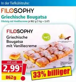 Norma FILOSOPHY Griechische Bougatsa mit Vanillecreme Angebot