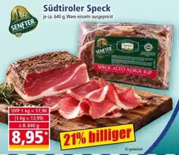 Norma Südtiroler Speck SENFTER Angebot