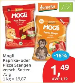 Budni Mogli Paprika- oder Pizza Stangen Angebot