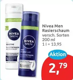 Budni Nivea Men Rasierschaum Angebot