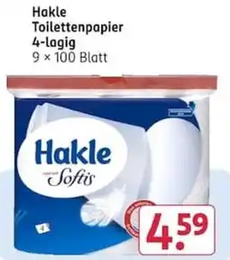 Rossmann Hakle Toilettenpapier Angebot