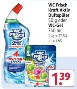 Rossmann WC Frisch Kraft Aktiv Duftspüler Angebot