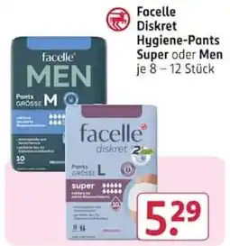 Rossmann facelle Diskret Hygiene-Pants Super oder Men Angebot