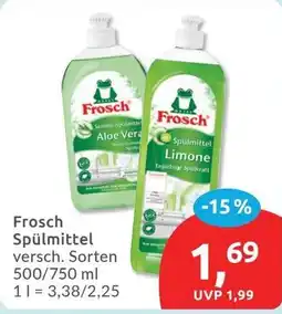 Budni Frosch Spülmittel Angebot