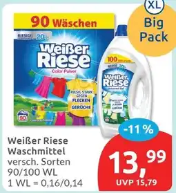 Budni Weißer Riese Waschmittel Angebot