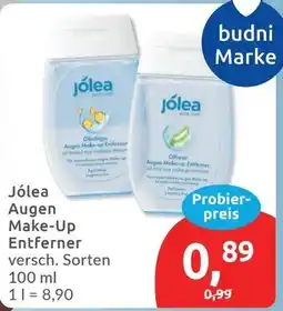 Budni Jólea Augen Make-Up Entferner Angebot