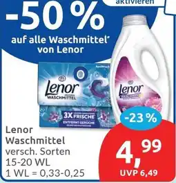 Budni Lenor Waschmittel Angebot