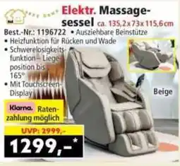 Norma Elektr. Massage-sessel Angebot