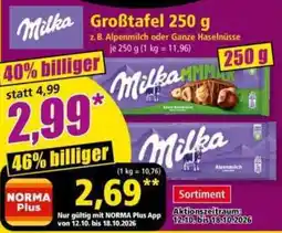 Norma Milka Großtafel Angebot