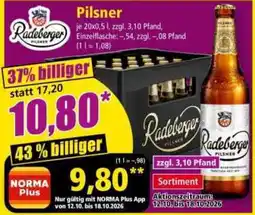Norma Radeberger Pilsner Angebot