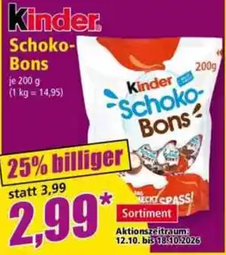 Norma Kinder Schoko-Bons Angebot