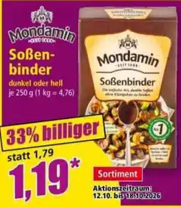 Norma Mondamin Soßenbinder Angebot
