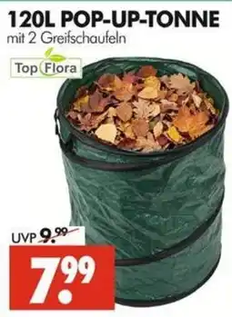 Wreesmann 120L POP-UP-TONNE mit 2 Greifschaufeln Top Flora Angebot